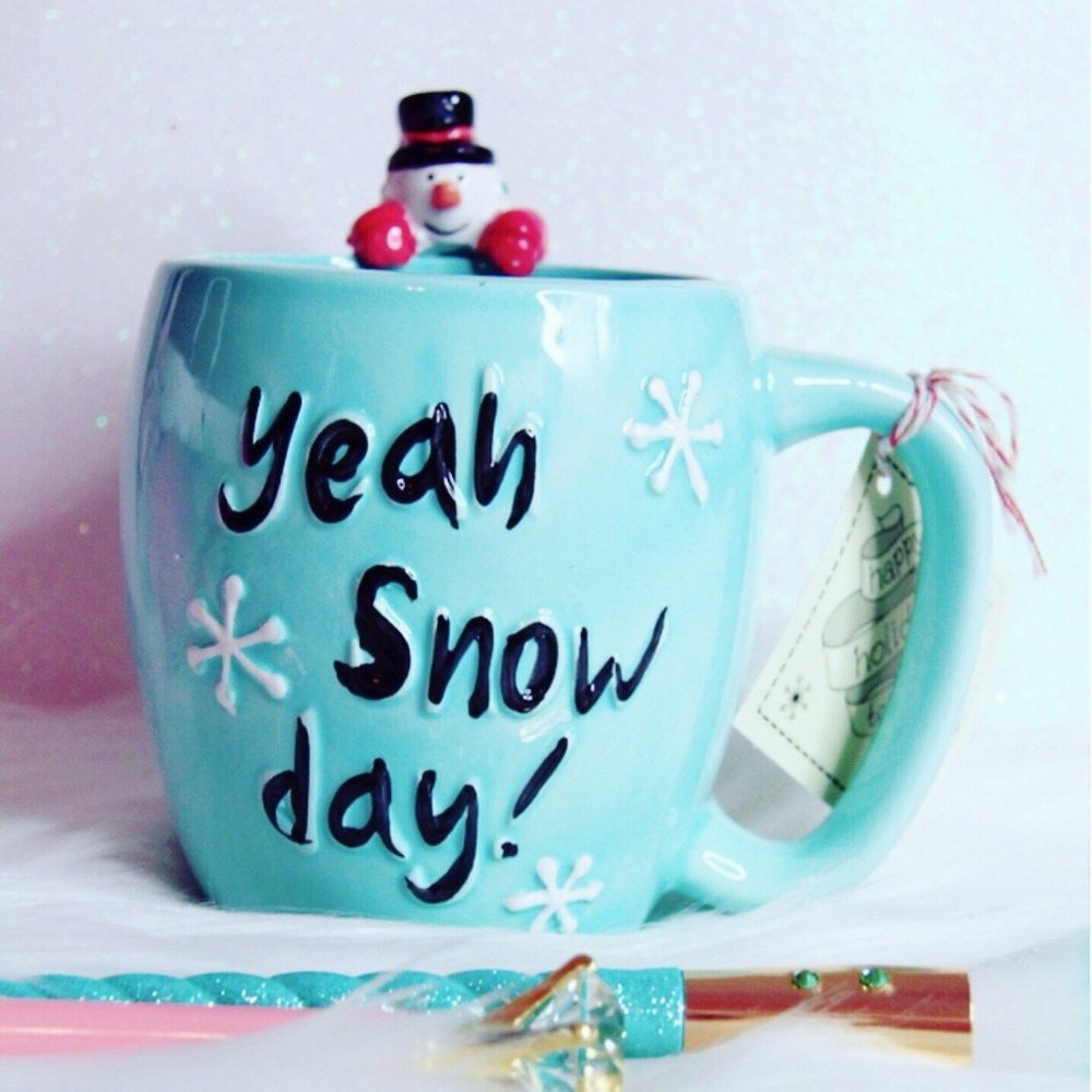 Snow day mug